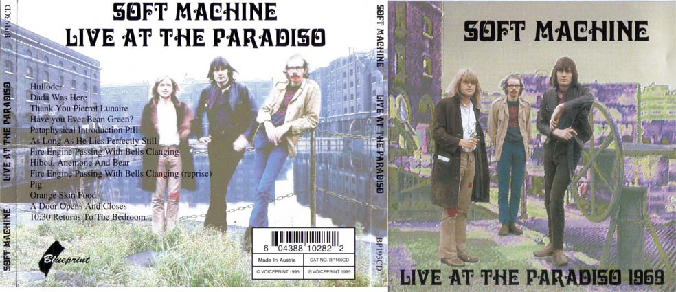 SOFT MACHINE live at the paradiso 1969